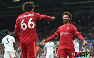利物浦3-0利茲聯，薩拉赫繼德羅巴后第2名英超進球破百非洲球員
