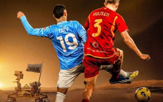 拉齊奧 官方玩梗！即使在火星這也是點球