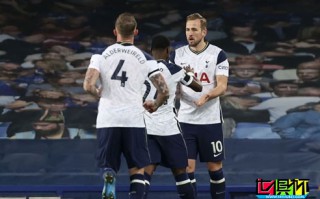 英超第32輪，熱刺2-2戰平埃弗頓，凱恩梅開二度領跑射手榜