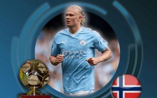 哈蘭德 當(dāng)選IFFHS 2023年度最佳男足運動員