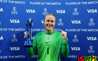 英格蘭女足 門將一直患有視覺障礙，歐洲杯 決賽兩連撲當選MVP