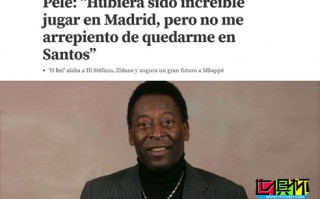 即將80歲的貝利接受采訪又改口了，他說梅西是最佳