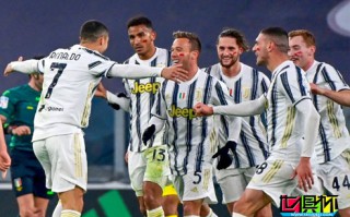 尤文圖斯主場2比0戰勝卡利亞里。C羅4分鐘連入2球