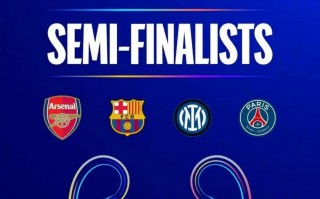 歐冠 四強(qiáng)出爐！半決賽對陣：阿森納vs巴黎，巴薩vs國米
