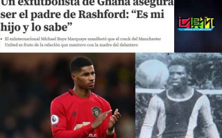 世界體育報報道：前加納國腳馬凱耶自稱是拉什福德的生父