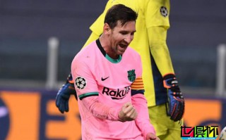 歐冠小組賽巴薩2-0勝尤文，梅西傳射建功 登貝萊遠射破門