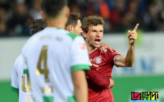 拜仁客場(chǎng)3-1擊敗升班馬菲爾特，穆勒和基米希先后建功