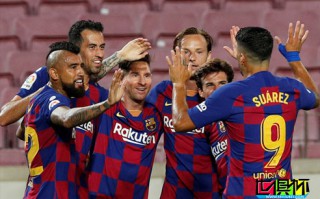 巴塞2：2戰平馬德里競技，梅西利用點球打進職業生涯第700球