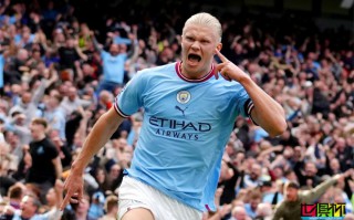 哈蘭德 英超賽場連續上演帽子戲法