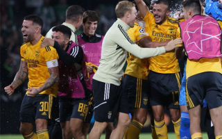 本菲卡力壓巴黎，歐冠小組賽頭名出線