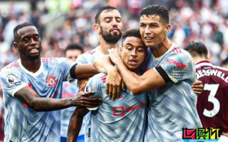 曼聯(lián)客場2-1擊敗西漢姆聯(lián)隊(duì)，C羅進(jìn)球，回歸后3場4球