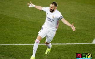 西甲第20輪皇馬客場4-1大勝阿拉維斯，本澤馬梅開二度