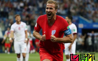 2018世界杯英格蘭2-1突尼斯，補時絕殺！ 凱恩梅開二度