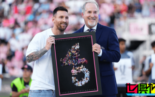 邁阿密國際 主場慶賀 梅西 45冠