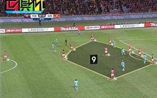 2015世俱杯：恒大九人嚴防驚呆西媒 驚呼:會移動的中國長城