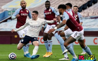 英超曼城客場2-1逆轉阿斯頓維拉，20歲福登打入一球表現搶眼