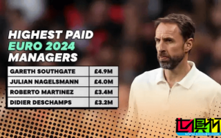 2024 歐洲杯 球隊主教練收入大盤點