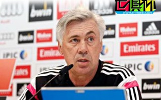 2014年安切洛蒂贊馬塞洛世界第一 稱J羅能踢世俱杯決賽