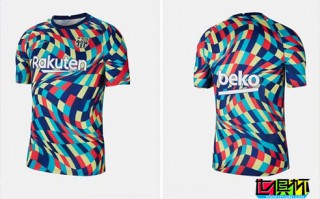 世界體育報：巴薩官網發布2020/21賽季全新的一款訓練服