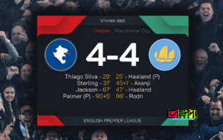 瓜帥執(zhí)教生涯首次出現(xiàn)4-4