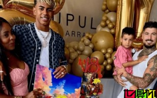 亞馬爾 舉辦18歲生日派對，生日蛋糕帶有超級賽亞人造型