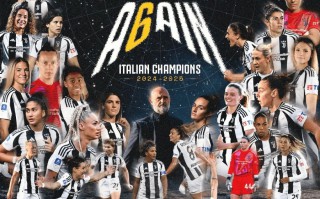 尤文 女足提前奪得 意甲 冠軍，成為三分制時代奪冠最多球隊