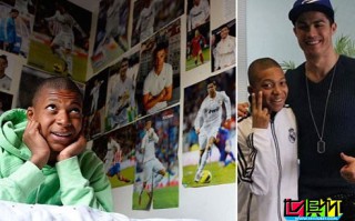 法國主場0比0戰平葡萄牙，姆巴佩發文致敬偶像C羅