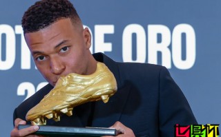 姆巴佩 領取2024/25賽季 歐洲金靴獎