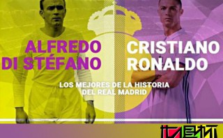 票選皇馬隊(duì)史最佳球員:1傳奇力壓C羅高居第一