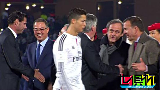 2014世俱杯：C羅無視普拉蒂尼？官方回應(yīng)：兩人早已致意-第1張圖片-世俱杯