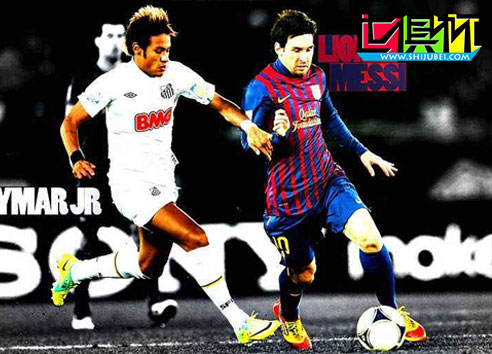 2011世俱杯決賽內馬爾PK梅西 演足球未來與現在之爭