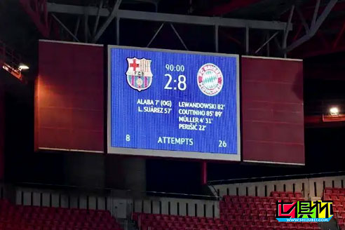 歐冠1/4決賽拜仁8-2狂虐巴薩，巴薩表現(xiàn)令人不可思議-第1張圖片-世俱杯