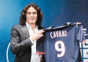 埃丁森·卡瓦尼（上）-第1張圖片-世俱杯