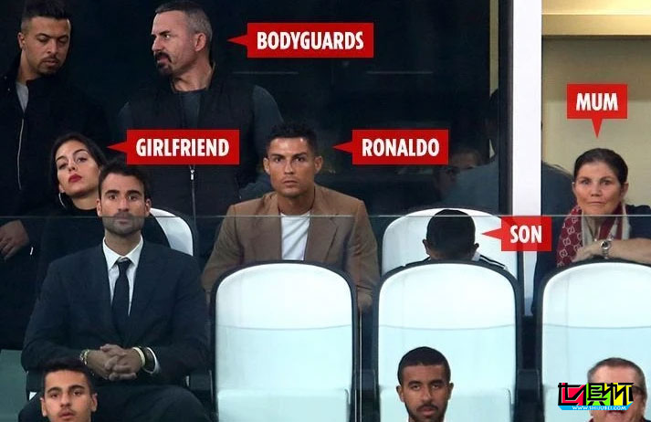 葡萄牙球星C羅和他的保鏢們，專門負責保護自己以及家人們-第1張圖片-世俱杯