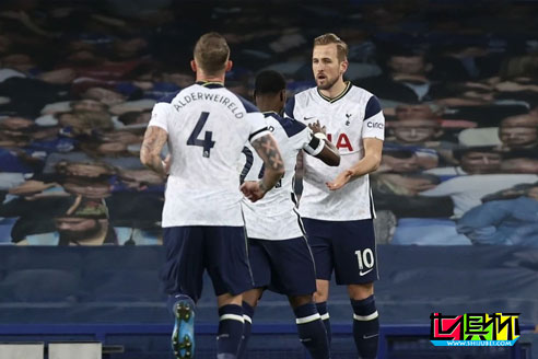 英超第32輪，熱刺2-2戰平埃弗頓，凱恩梅開二度領跑射手榜-第1張圖片-世俱杯