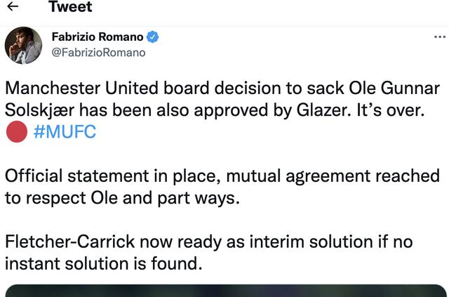 換帥倒計(jì)時(shí)!格雷澤已同意解雇索帥,齊達(dá)內(nèi)不會(huì)執(zhí)教曼聯(lián)-第2張圖片-世俱杯 換帥倒計(jì)時(shí)!格雷澤已同意解雇索帥,齊達(dá)內(nèi)不會(huì)執(zhí)教曼聯(lián)-第2張圖片-世俱杯