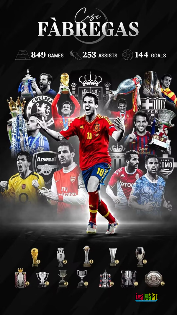 36歲法布雷加斯宣布掛靴-第2張圖片-世俱杯 36歲法布雷加斯宣布掛靴-第2張圖片-世俱杯