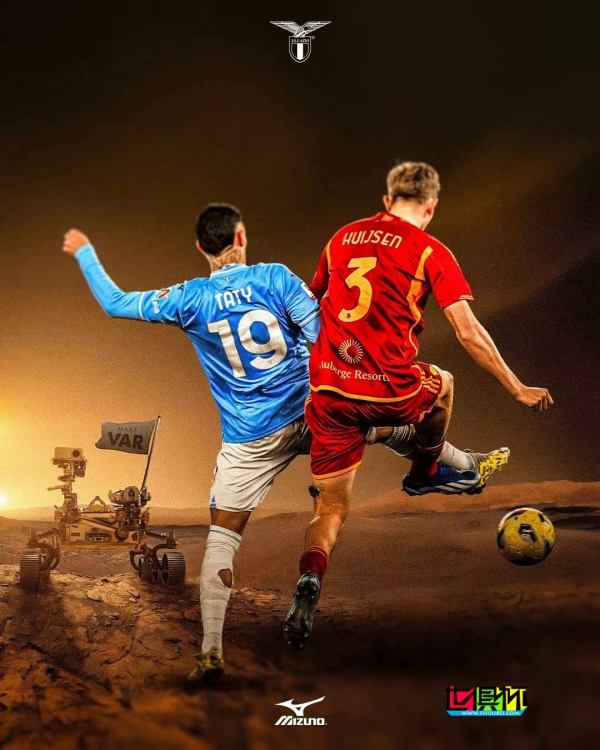 拉齊奧 官方玩梗!即使在火星這也是點球-第1張圖片-世俱杯 拉齊奧 官方玩梗!即使在火星這也是點球-第1張圖片-世俱杯