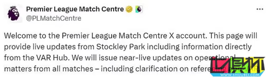 英超 開通新社媒賬號,將以直播形式解釋裁判相關(guān)判罰-第2張圖片-世俱杯 英超 開通新社媒賬號,將以直播形式解釋裁判相關(guān)判罰-第2張圖片-世俱杯