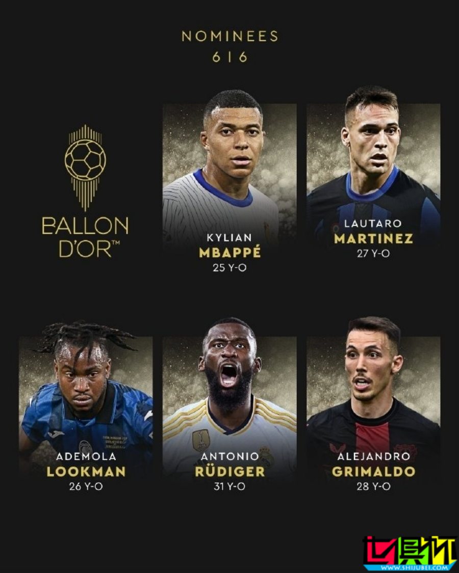 2024年 金球獎 最佳球員 30人提名 名單公布-第8張圖片-世俱杯