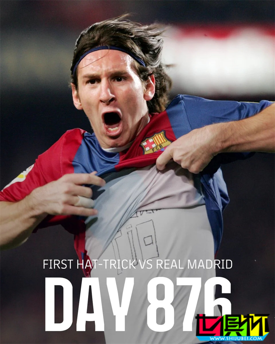 梅西 巴薩 首秀20周年紀(jì)念日，巴薩官方發(fā)布圖集回顧重要時刻-第4張圖片-世俱杯