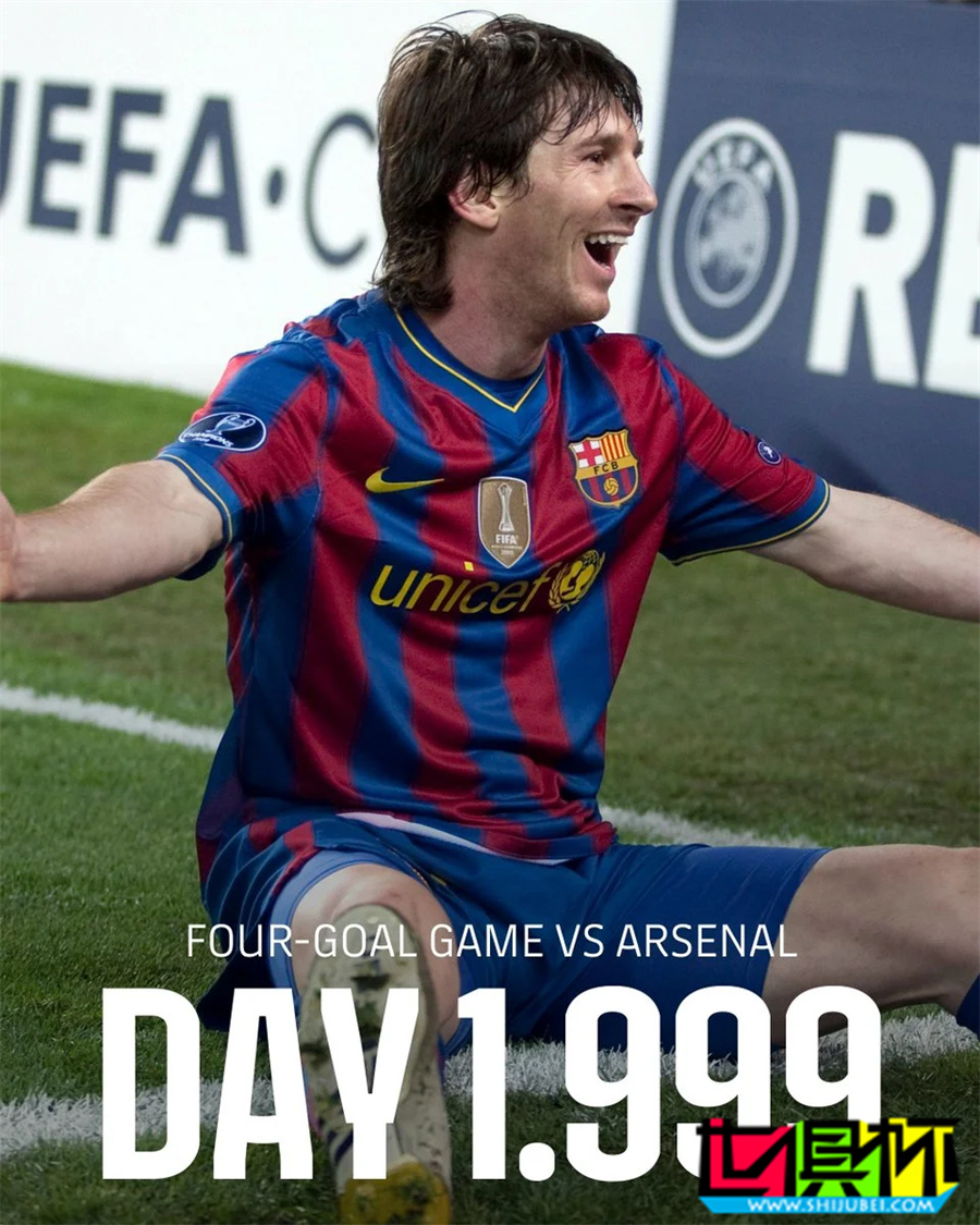 梅西 巴薩 首秀20周年紀(jì)念日，巴薩官方發(fā)布圖集回顧重要時刻-第9張圖片-世俱杯