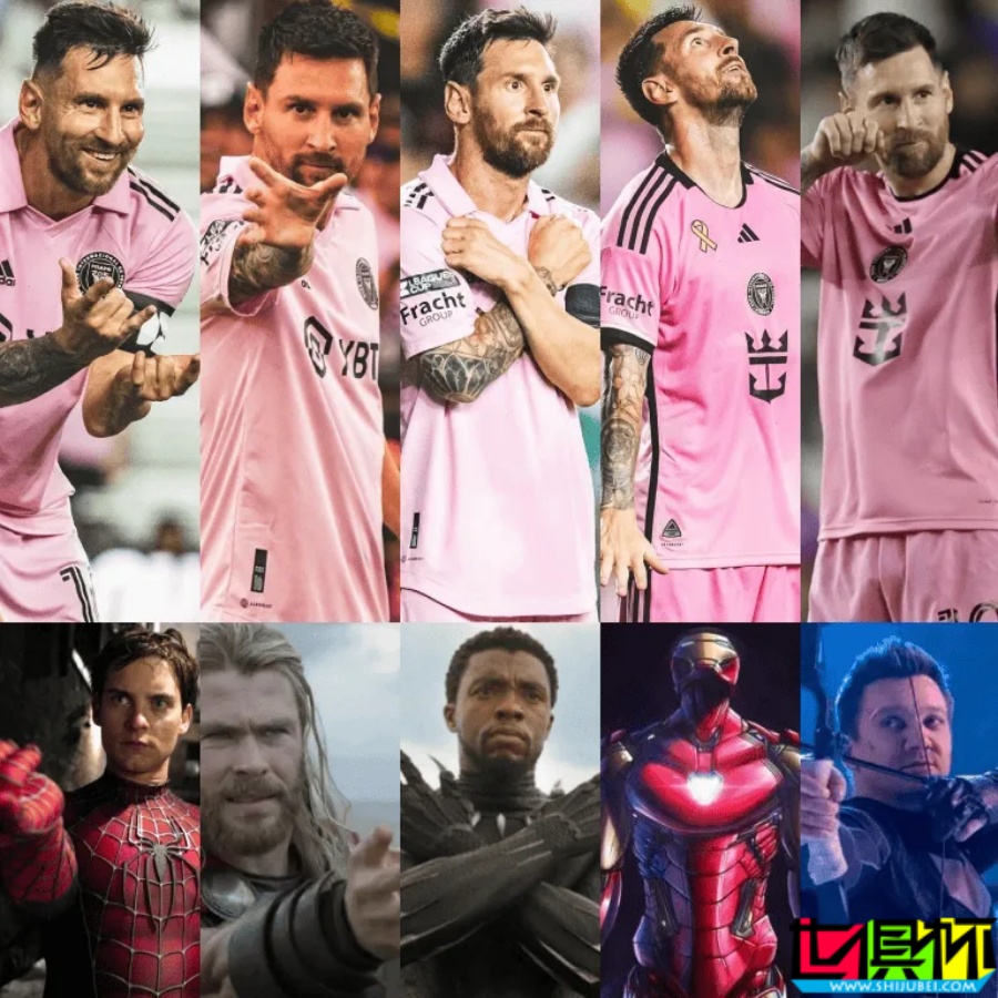 梅西 進球后做出鷹眼的動作，來到美職聯后已模仿過五個漫威英雄-第2張圖片-世俱杯