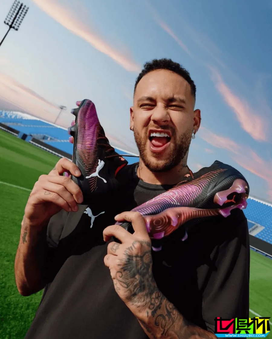 內(nèi)馬爾 曬 彪馬 新球鞋廣告照，宣傳全新戰(zhàn)靴Future 8-第1張圖片-世俱杯