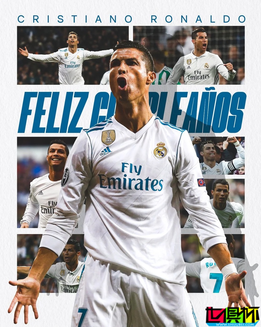 C羅 迎來40歲生日，皇馬 曼聯(lián) 葡萄牙國家隊 等發(fā)文祝賀-第4張圖片-世俱杯