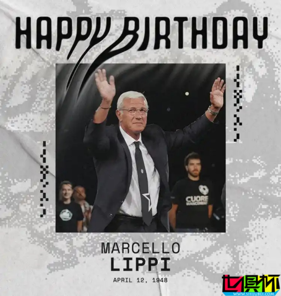 世界杯 冠軍教頭 里皮 迎77歲生日，多方發文祝福-第2張圖片-世俱杯