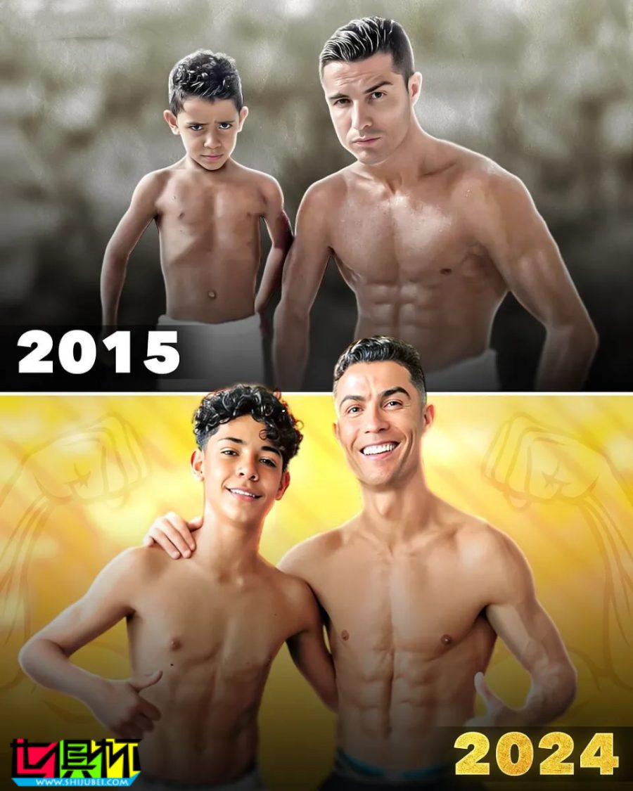 C羅 解釋與14歲兒子身高差:我身高1米87,迷你羅 身高1米85-第2張圖片-世俱杯 C羅 解釋與14歲兒子身高差:我身高1米87,迷你羅 身高1米85-第2張圖片-世俱杯