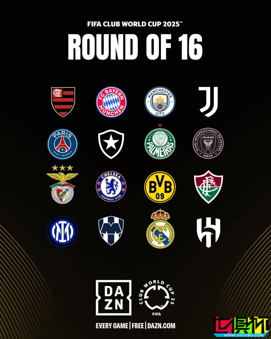 世俱杯 16強出爐!皇馬 VS 尤文,亞洲獨苗 新月 vs 曼城-第1張圖片-世俱杯 世俱杯 16強出爐!皇馬 VS 尤文,亞洲獨苗 新月 vs 曼城-第1張圖片-世俱杯