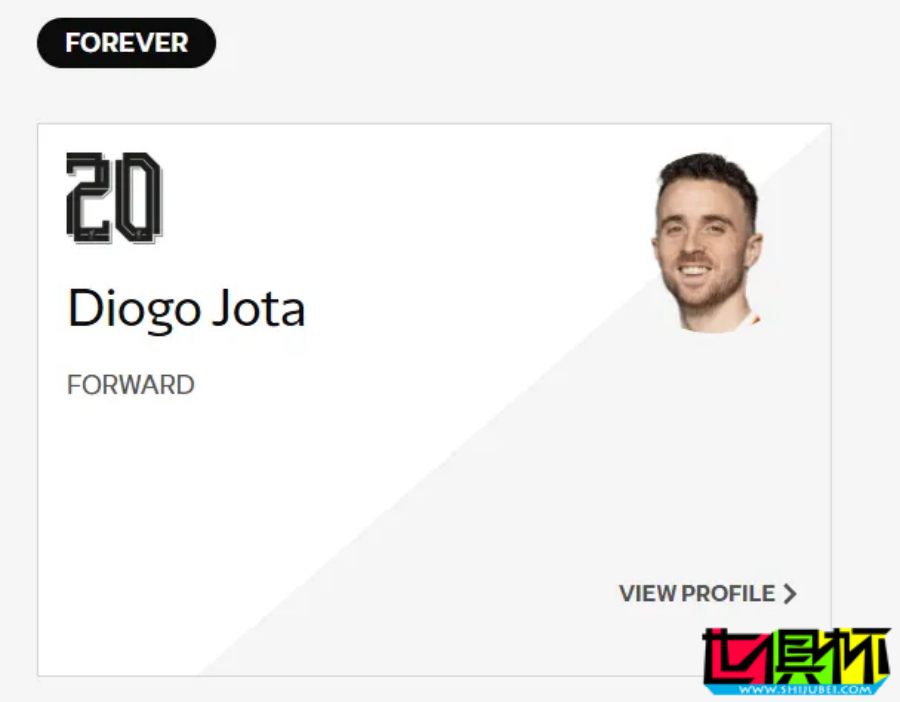 利物浦 官網將 若塔 加入“永恒”名單-第2張圖片-世俱杯